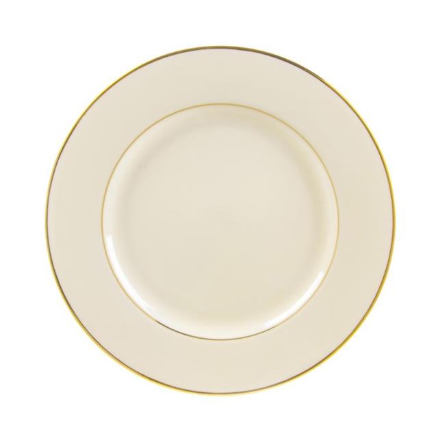Rental store for PLATE, 10 IVORY DOUBLE GOLD TRIM DINNER in Edmonds WA