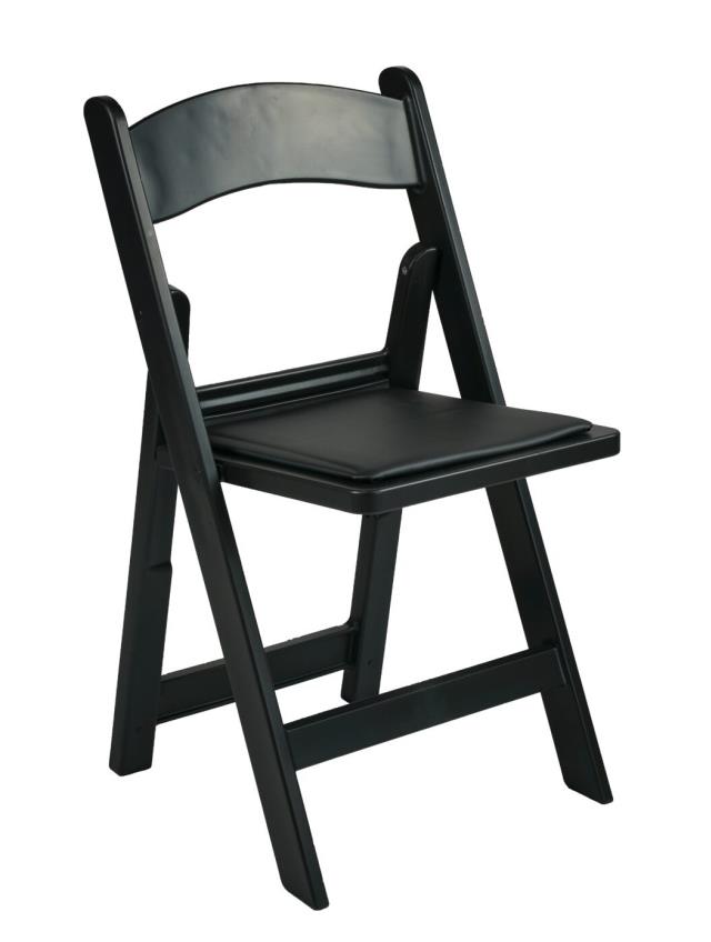Rental store for CHAIR, FOLDING, BLACK PADDED in Edmonds WA