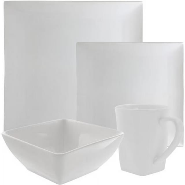 Rental store for SQUARE WHITE DINNERWARE PATTERN in Edmonds WA
