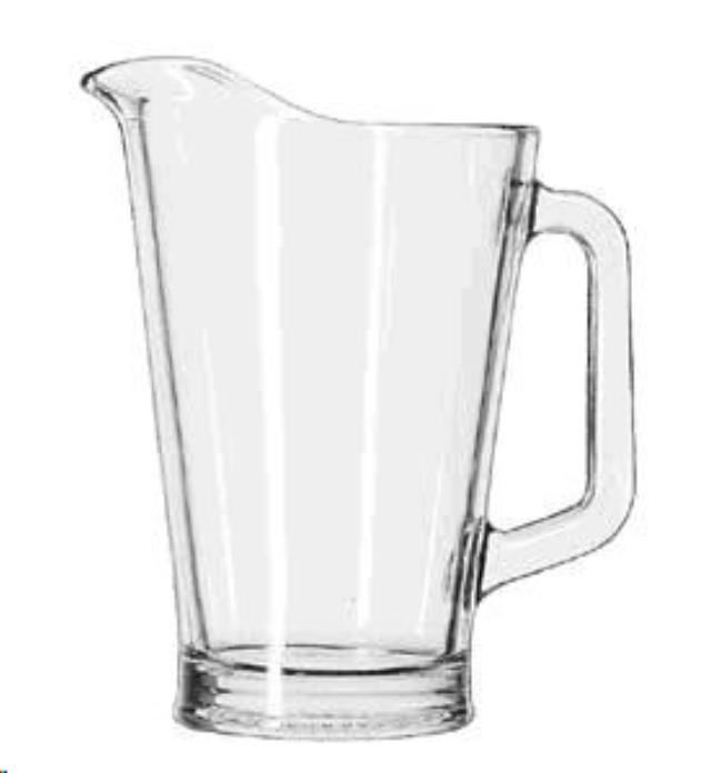 Rental store for PITCHER, WATER, GLASS 60 OZ in Edmonds WA