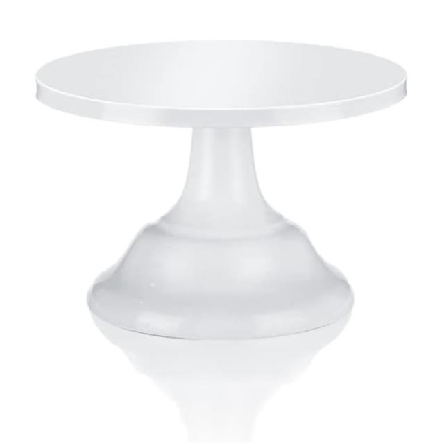 Rental store for CAKE STAND, WHITE 8  DIA 5  TALL in Edmonds WA