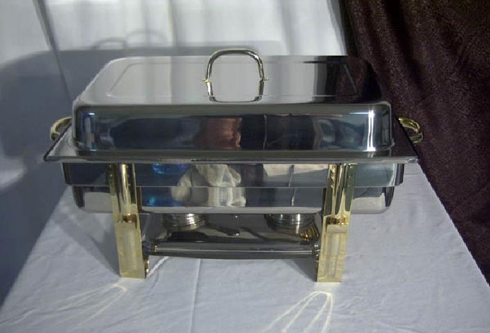 Rental store for CHAFING DISH, 8-qt. GOLD TRIM in Edmonds WA