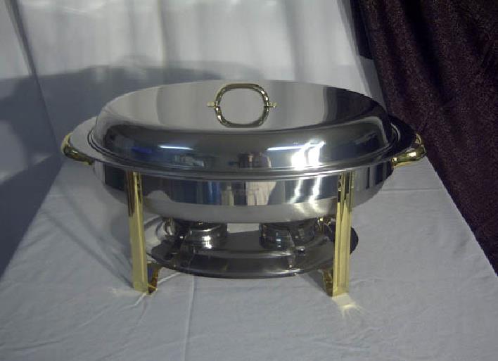 Rental store for CHAFING DISH, OVAL, GOLD TRIM in Edmonds WA
