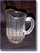 Rental store for PITCHER, WATER,PLASTIC 60 OZ in Edmonds WA