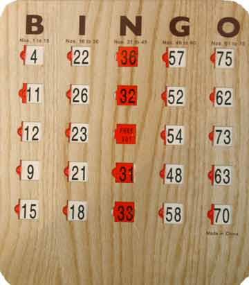 Rental store for BINGO CARDS, SET OF 100 in Edmonds WA