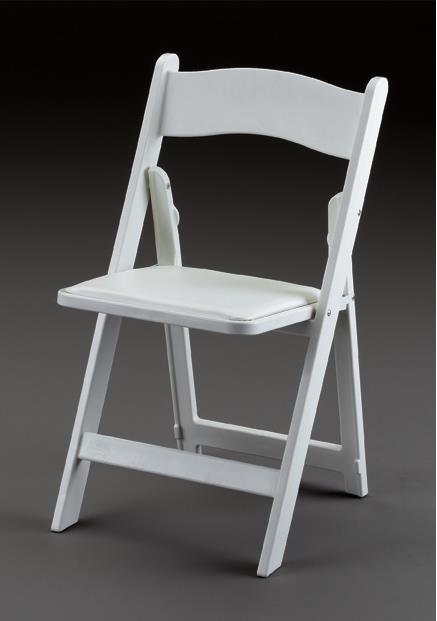 Rental store for CHAIR, FOLDING, WHITE PADDED in Edmonds WA