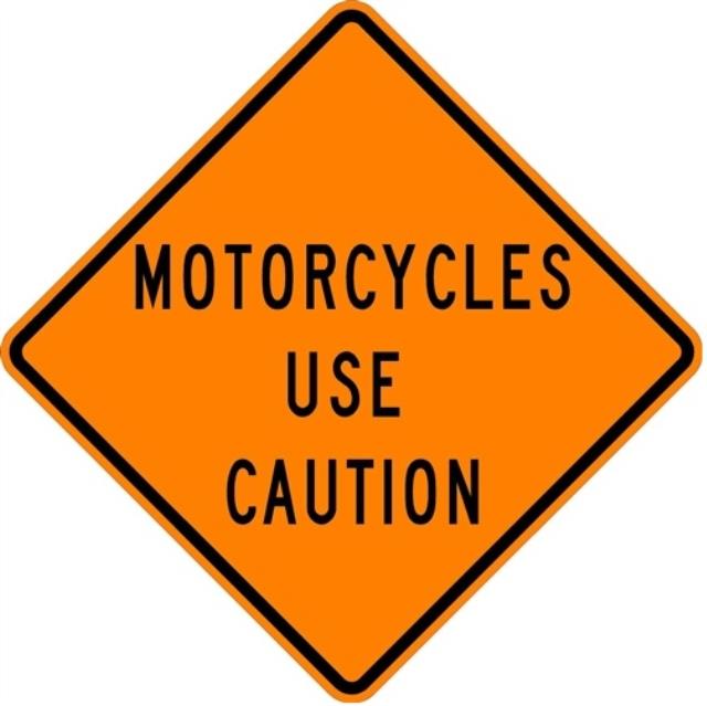 Rental store for SIGN, MOTORCYCLES USE CAUTION in Edmonds WA