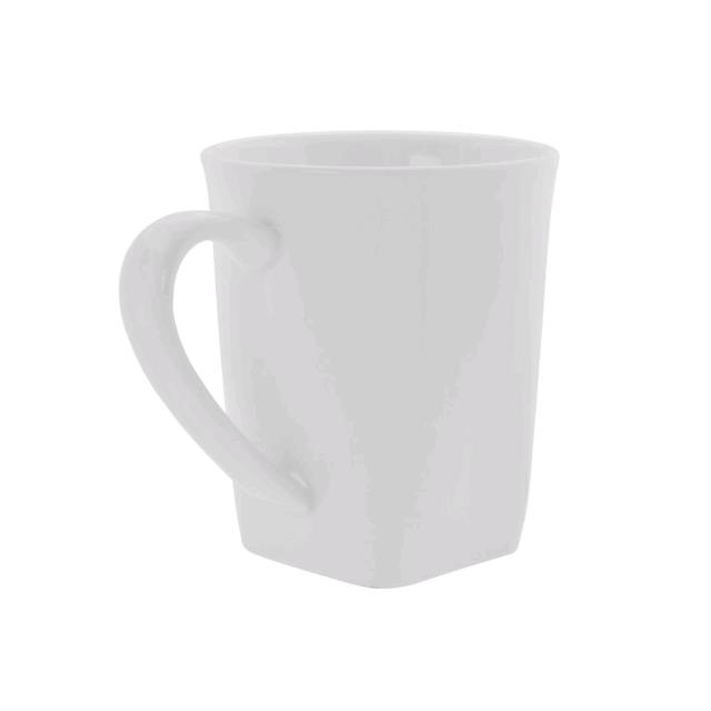 Rental store for MUG, 8oz WHITE SQUARE in Edmonds WA