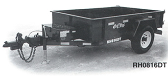 Rental store for TRAILER, DUMP  SM SINGLE AXLE in Edmonds WA