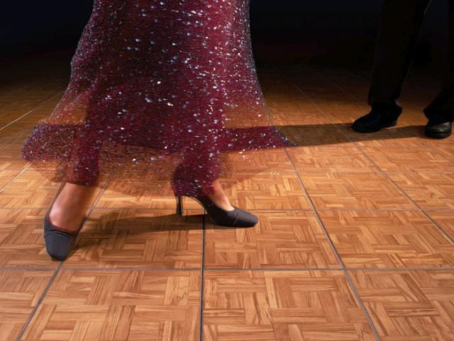 Rental store for DANCE FLOOR, 3X3 SNAP LOCK VINYL TEAK in Edmonds WA