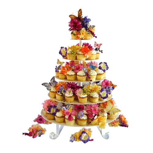 Rental store for CUPCAKE TRAY, WHITE 5 TIER ROUND in Edmonds WA