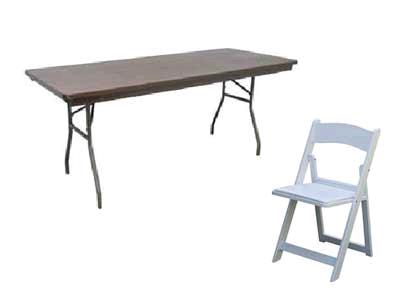 Rent Tables & Chairs